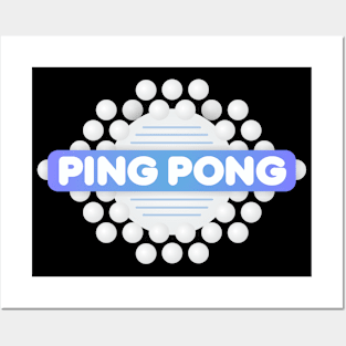 Ping Pong Posters and Art